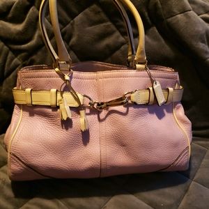 Purple Coach Purse